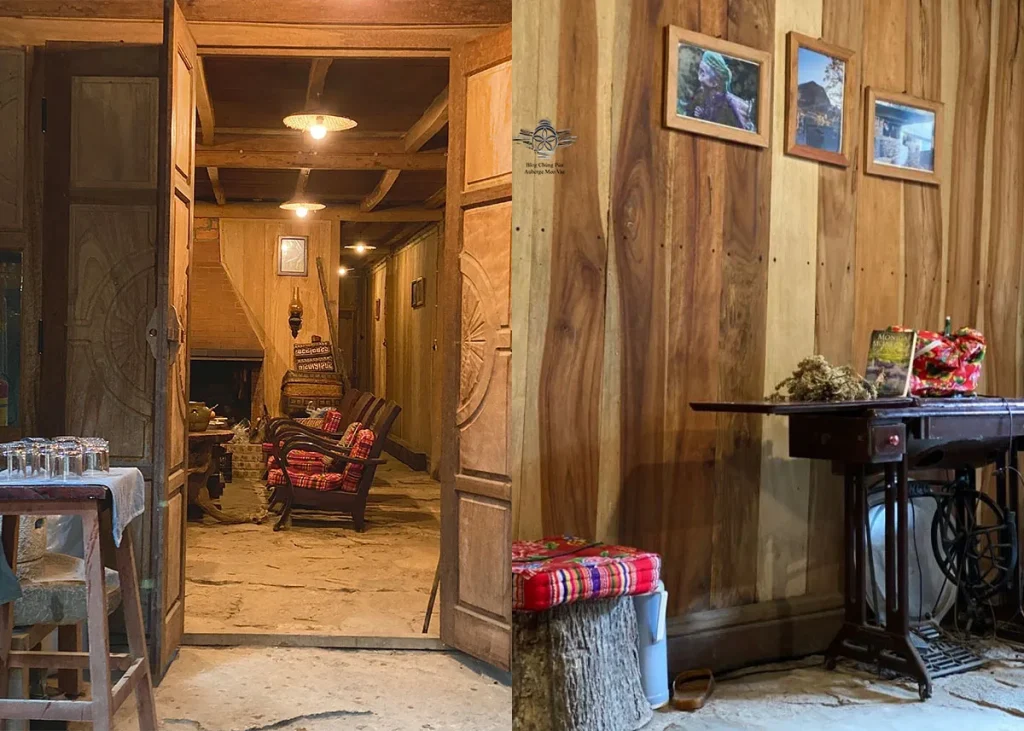 Phòng khách của giấc xưa homestay
