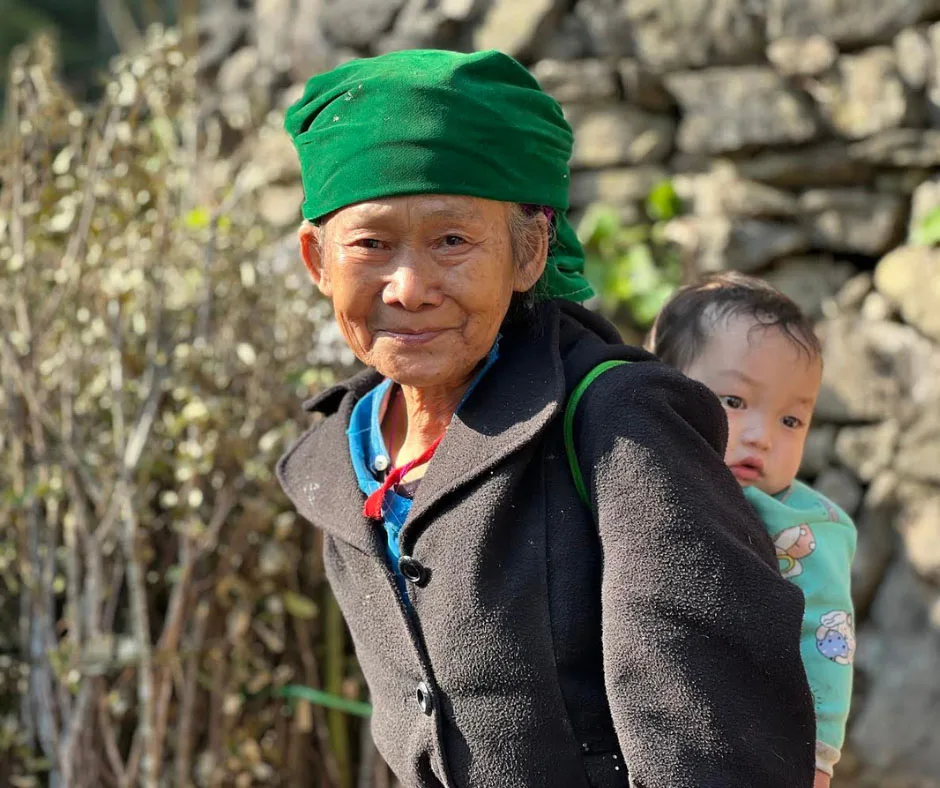 H'Mong People in Meo Vac